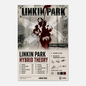 Hybrid Theory — Linkin Park Poster