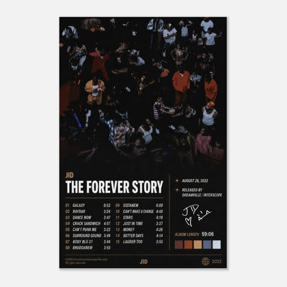 The Forever Story — JID Poster