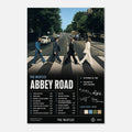 Abbey Road by The Beatles — album art poster
