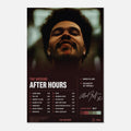 After Hours by The Weeknd — album art poster