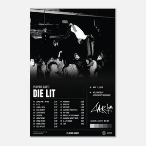 Die Lit — Playboi Carti Poster