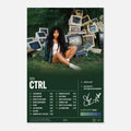 CTRL by SZA — album art poster