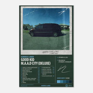 Good Kid, M.A.A.D City — Kendrick Lamar Poster