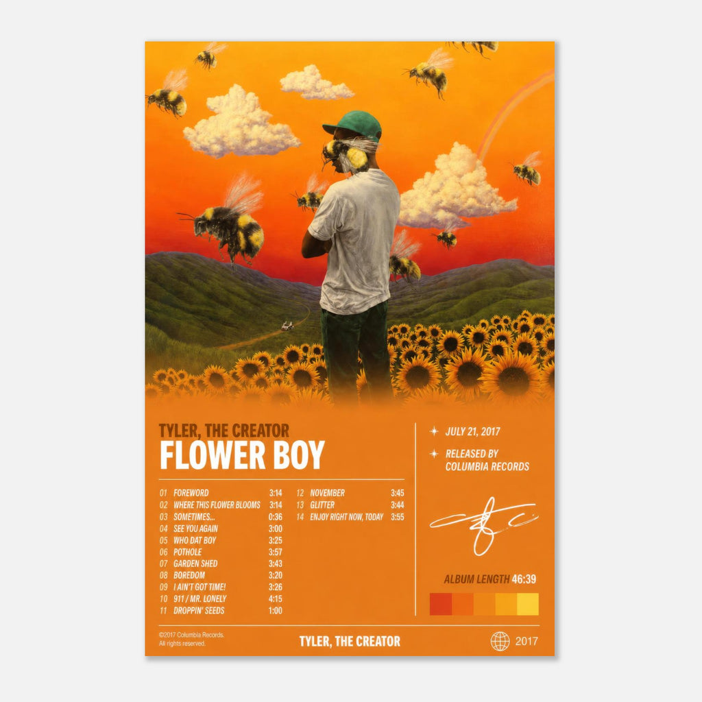 Flower Boy by Tyler, the Creator — album art poster