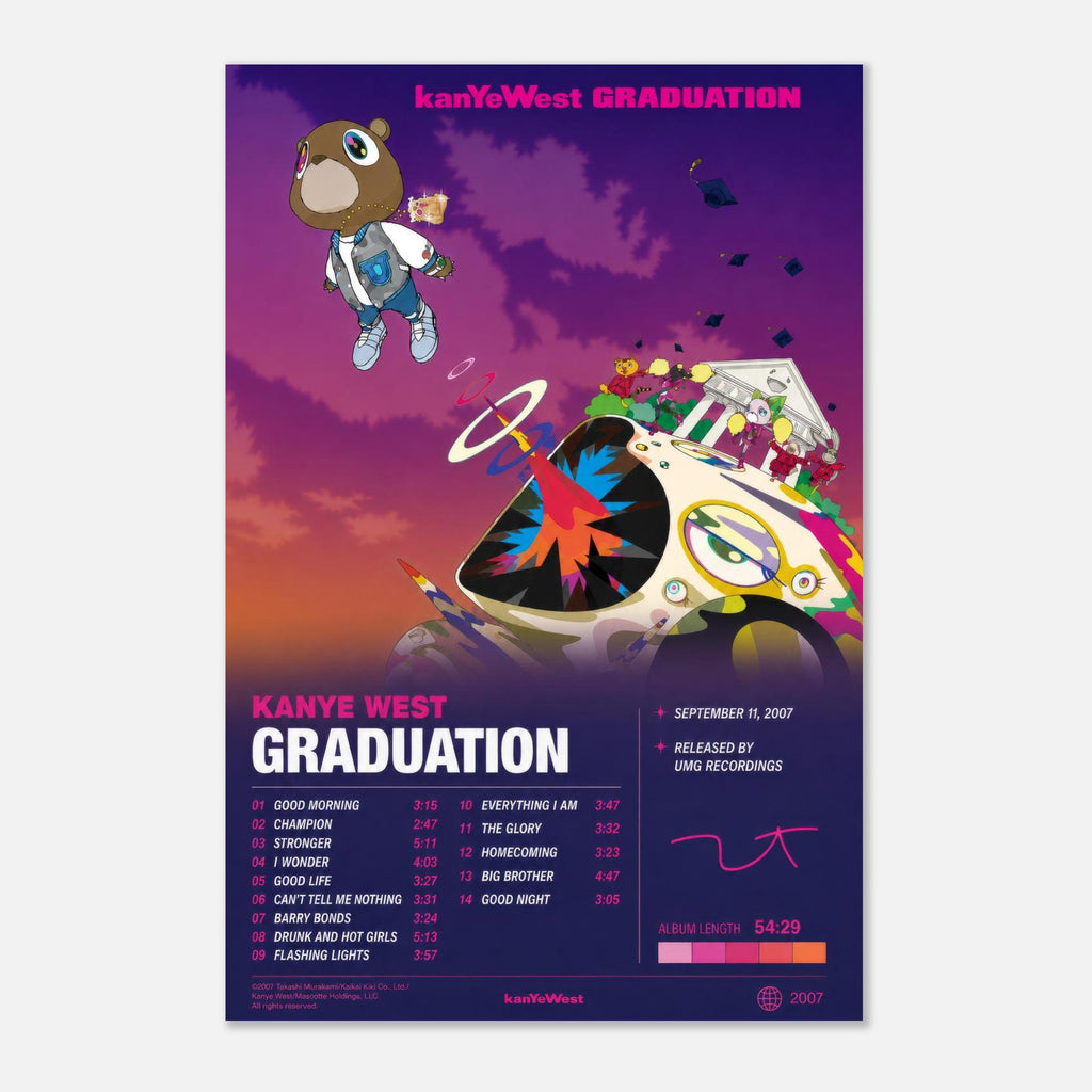 Graduation by Kanye West — album art poster