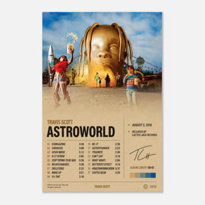 ASTROWORLD — Travis Scott Poster